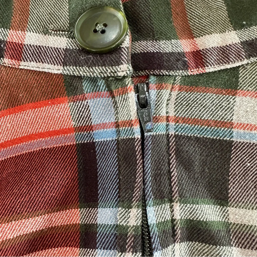 Hell Bunny Plaid Suspender Skirt- Fall/Autumn Skirt Dress - Picture 8 of 13